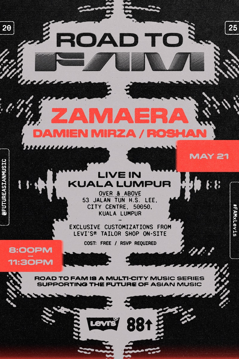 Levi's and 88rising's Road to Fam Seriess Supports Rising Asian Musicians 