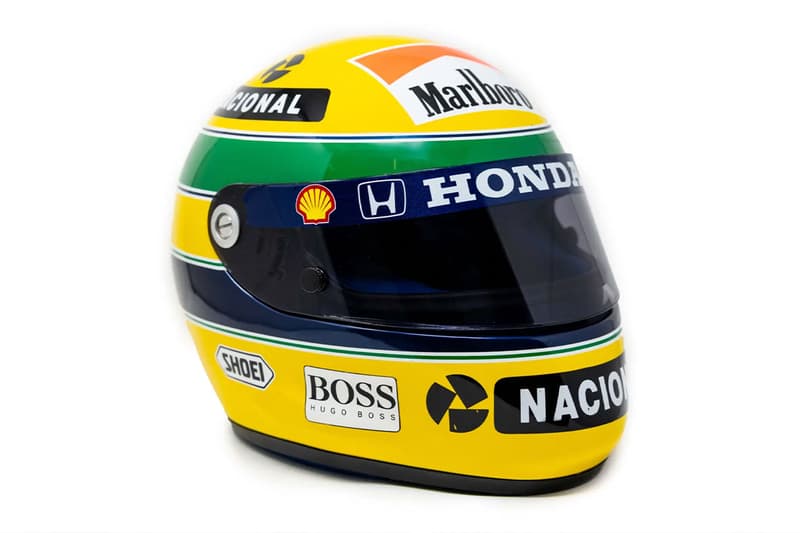 Ayrton Senna F1 Helmet Record Sale RM Sothebys Auction Info