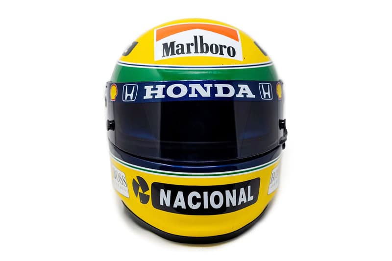 Ayrton Senna F1 Helmet Record Sale RM Sothebys Auction Info