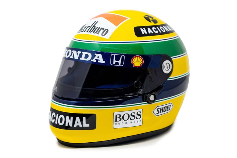 Ayrton Senna F1 Helmet Record Sale RM Sothebys Auction Info