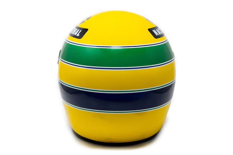 Ayrton Senna F1 Helmet Record Sale RM Sothebys Auction Info