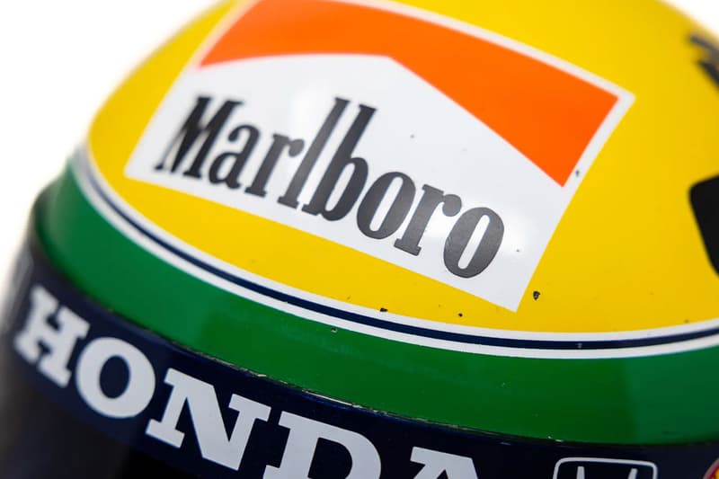 Ayrton Senna F1 Helmet Record Sale RM Sothebys Auction Info