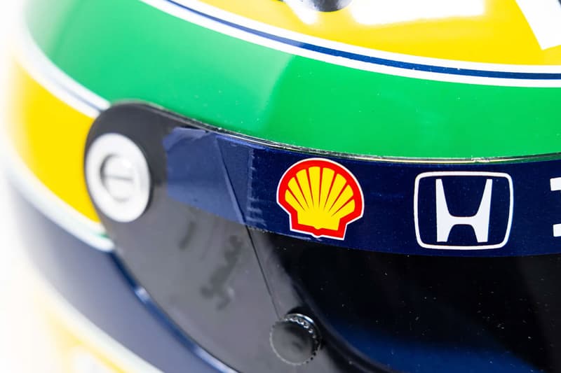 Ayrton Senna F1 Helmet Record Sale RM Sothebys Auction Info