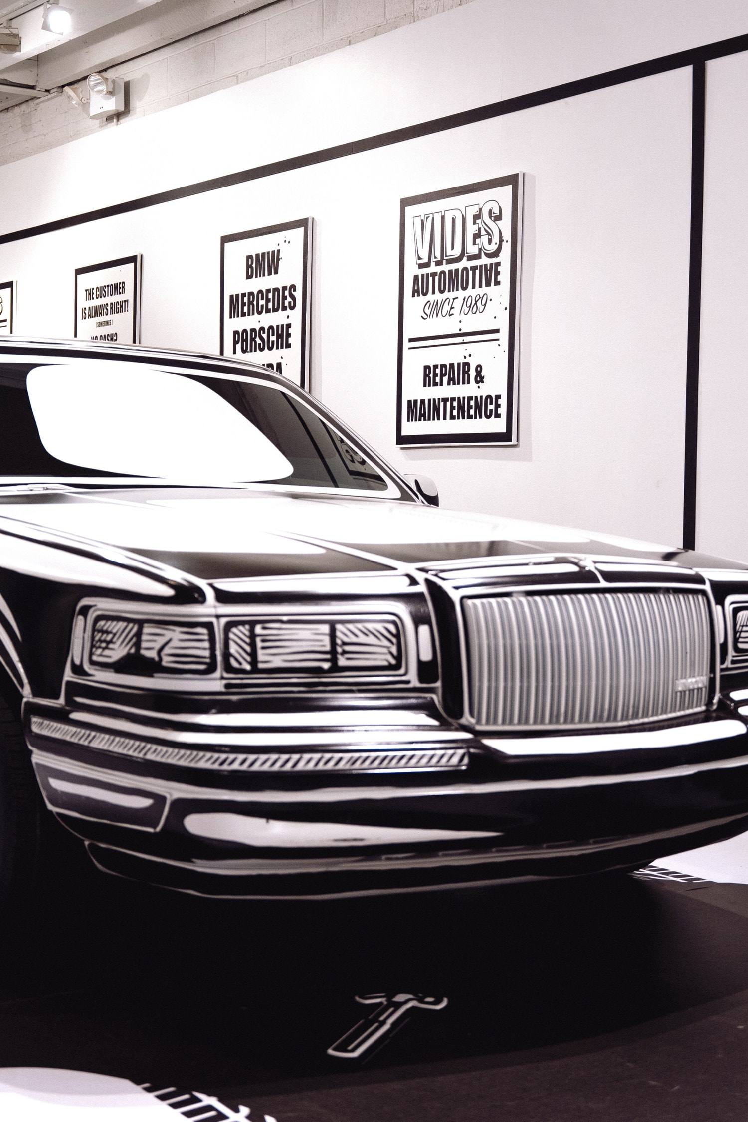 joshua vides check engine light nyc exhibition cars motorcycles artwork art