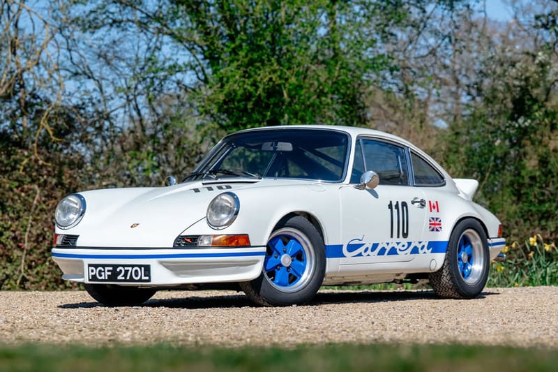 Rare Porsche 911 Carrera RS 2.7 Lightweight Heads to Auction