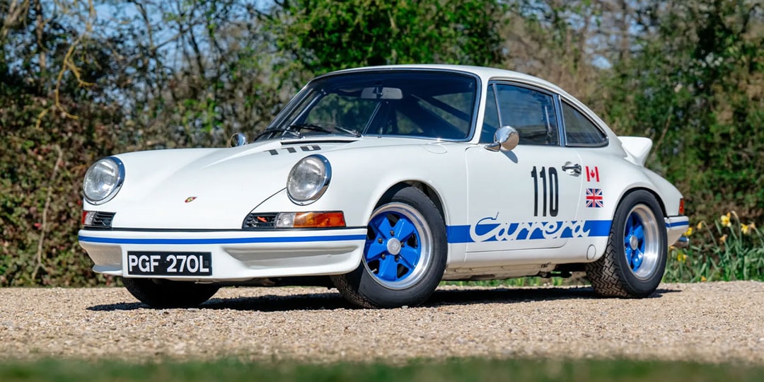 Rare Porsche 911 Carrera RS 2.7 Lightweight Heads to Auction
