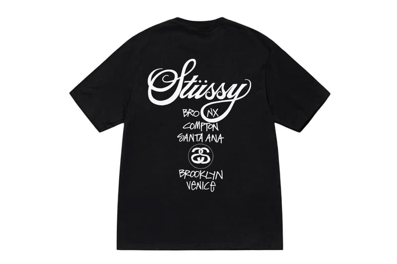 Stüssy Spring 2025 World Tour Pack collection Release Info