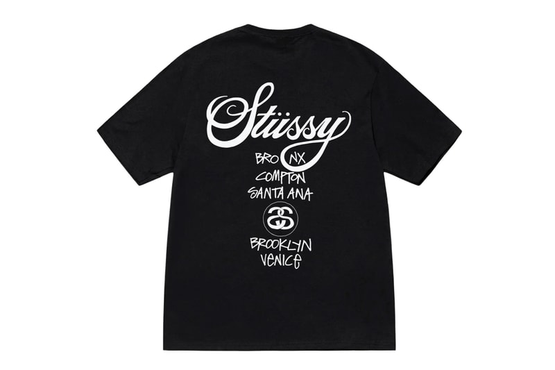 Stüssy Spring 2025 World Tour Pack collection Release Info