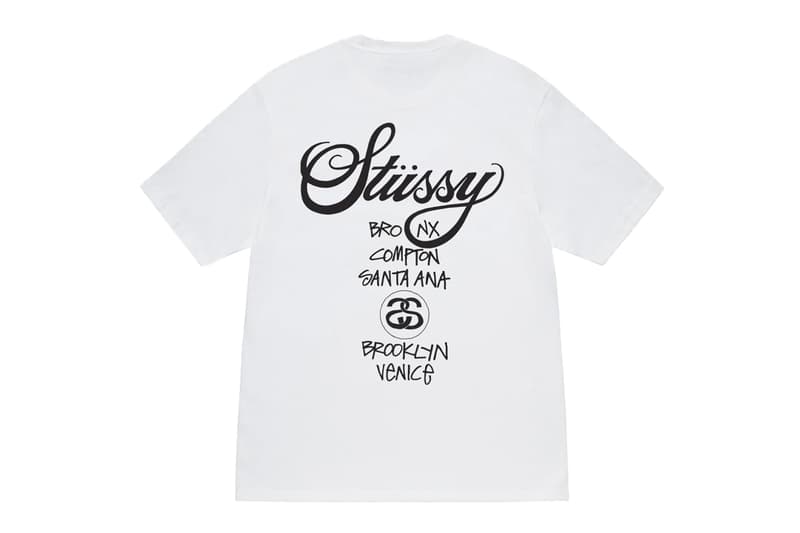Stüssy Spring 2025 World Tour Pack collection Release Info