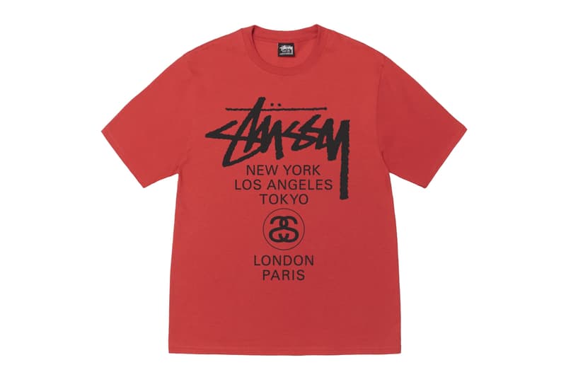 Stüssy Spring 2025 World Tour Pack collection Release Info