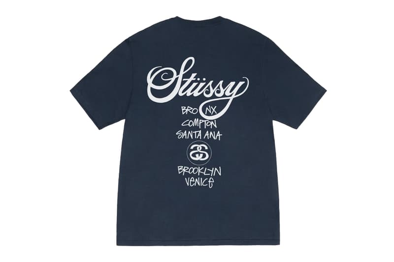 Stüssy Spring 2025 World Tour Pack collection Release Info
