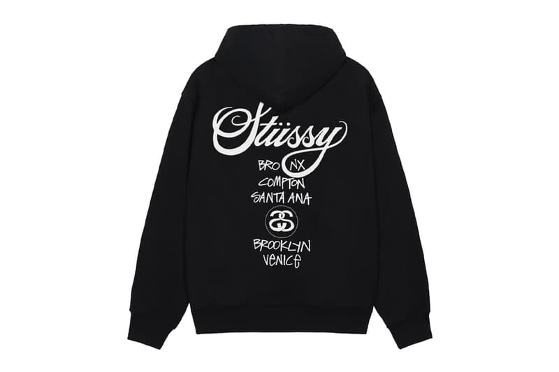 Stüssy Spring 2025 World Tour Pack collection Release Info