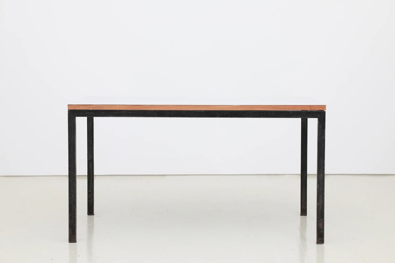 The Row Has Dropped a Curated Vintage Furniture Line mary kate ashley olsen kendall jenner rene gabriel pair of armchairs henry jacques le meme side table edgard pillet conference table pierre dariel francis jourdain mathieu mategot charlotte perriand louis sognot guillerme et chambron