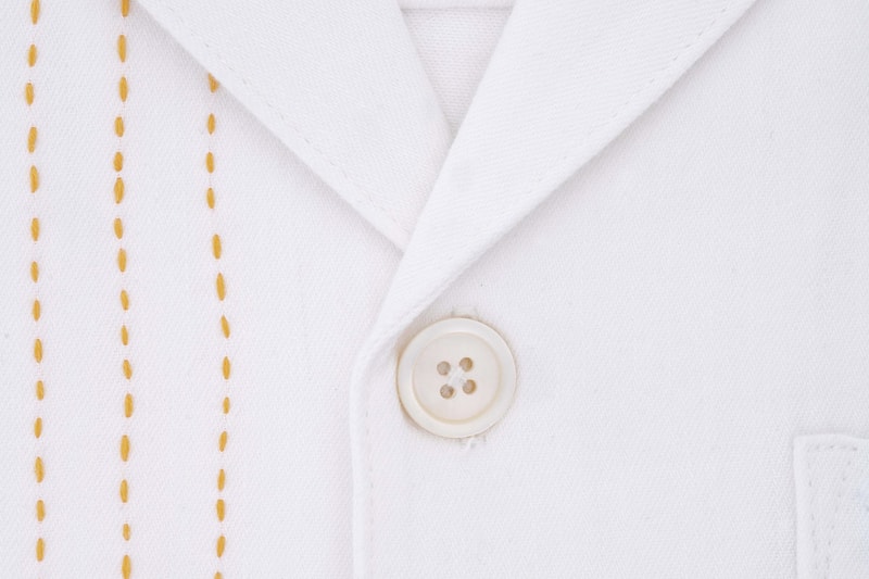 Glass Cypress Launches Collaborative Capsule With Scarr's Pizza houston based label pizza shop essx new york city chef uniform four piece capsule culinary culture