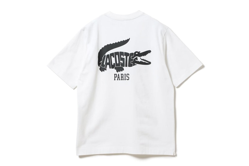 Lacoste BEAMS spring summer 2025 Collaboration collection Release Info