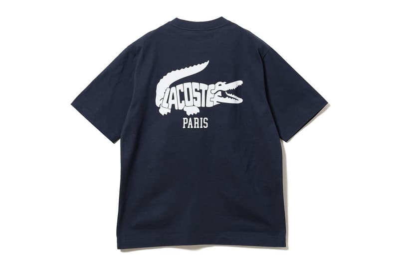Lacoste BEAMS spring summer 2025 Collaboration collection Release Info