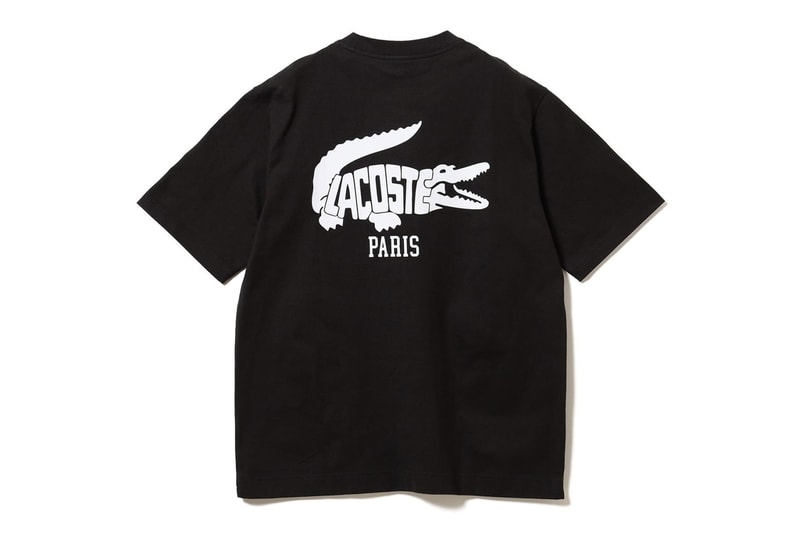 Lacoste BEAMS spring summer 2025 Collaboration collection Release Info