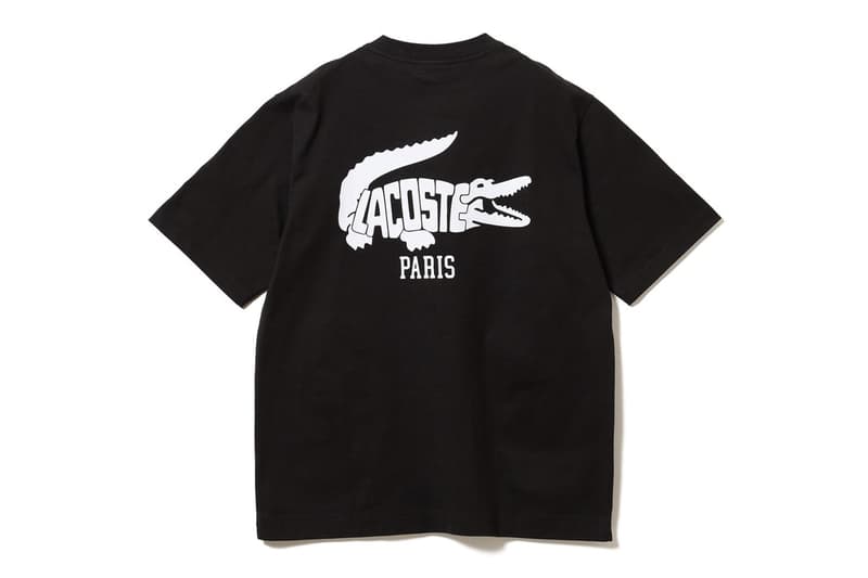 Lacoste BEAMS spring summer 2025 Collaboration collection Release Info