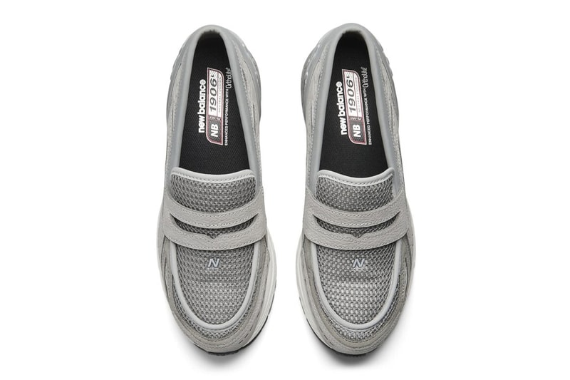 Official Look at the New Balance 1906L "Grey Days" Raincloud/White U1906LGR loafers