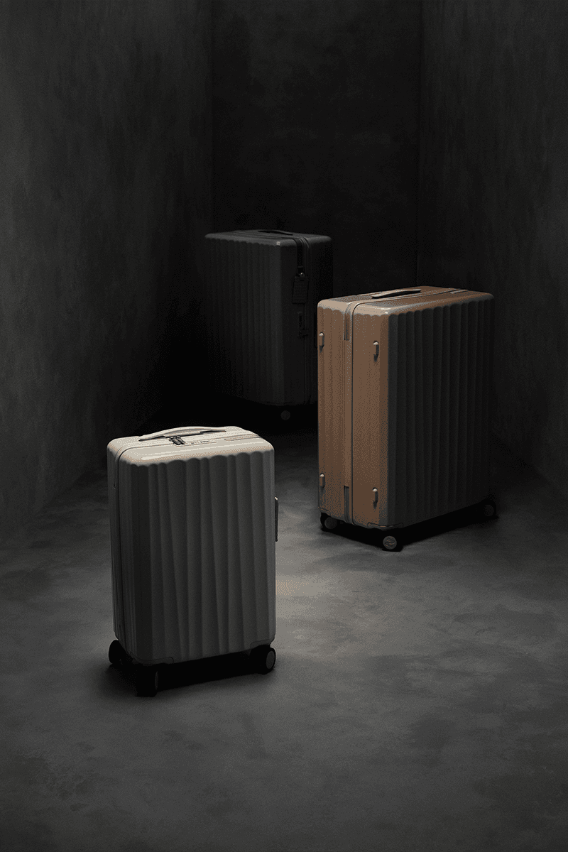 NUDIENT Expands Into Travel With its Debut Luggage Collection rimowa away db scandinavian design