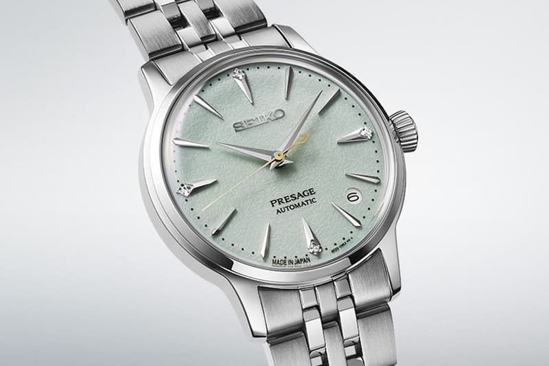 Seiko Presage Diamond "Frozen" Cocktail Time 34mm SRPL61J1 "Frozen Skydiving" SRPL63J1 "Frozen Mojito" SRPL64J1 "Frozen Daiquiri" Release Info