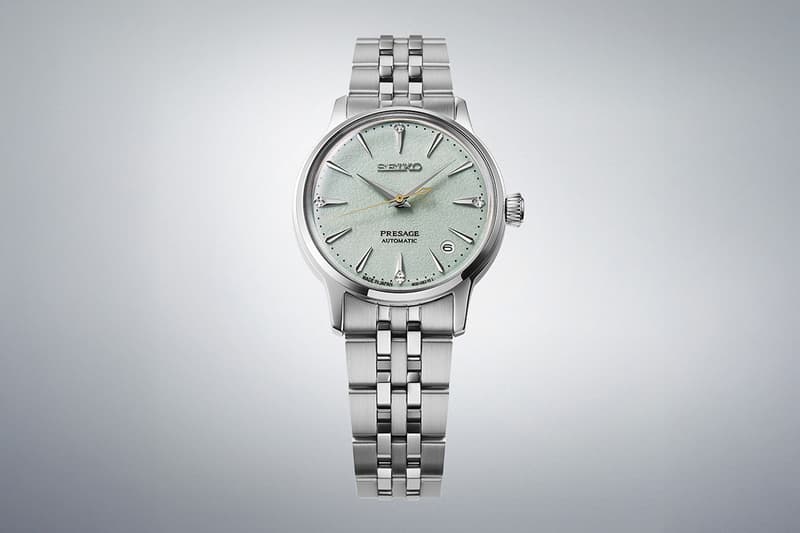 Seiko Presage Diamond "Frozen" Cocktail Time 34mm SRPL61J1 "Frozen Skydiving" SRPL63J1 "Frozen Mojito" SRPL64J1 "Frozen Daiquiri" Release Info