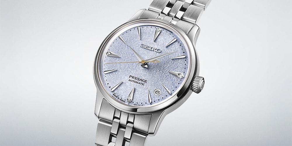 Seiko Welcomes Three New Icy Watches to the Presage Cocktail Time Collection