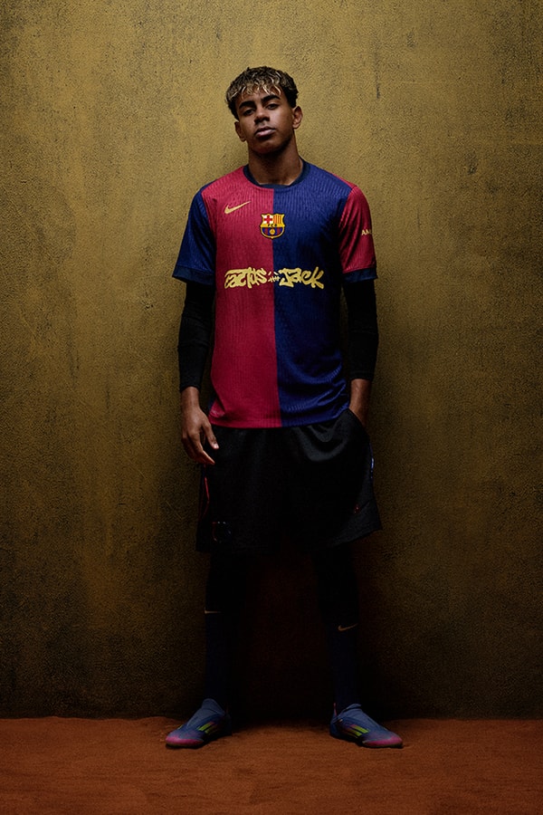 Travis Scott Spotify FC Barcelona Jersey Takeover Info date store list buying guide photos price release