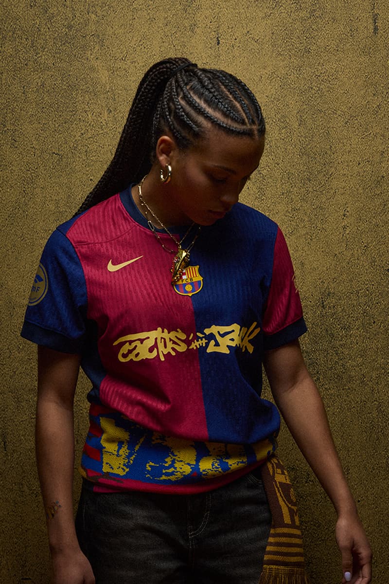 Travis Scott Spotify FC Barcelona Jersey Takeover Info date store list buying guide photos price release