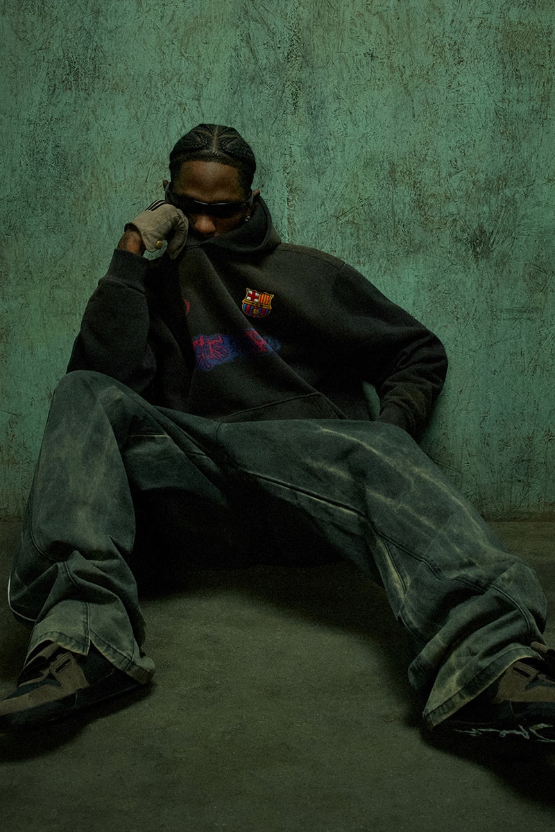 Travis Scott Spotify FC Barcelona Jersey Takeover Info date store list buying guide photos price release
