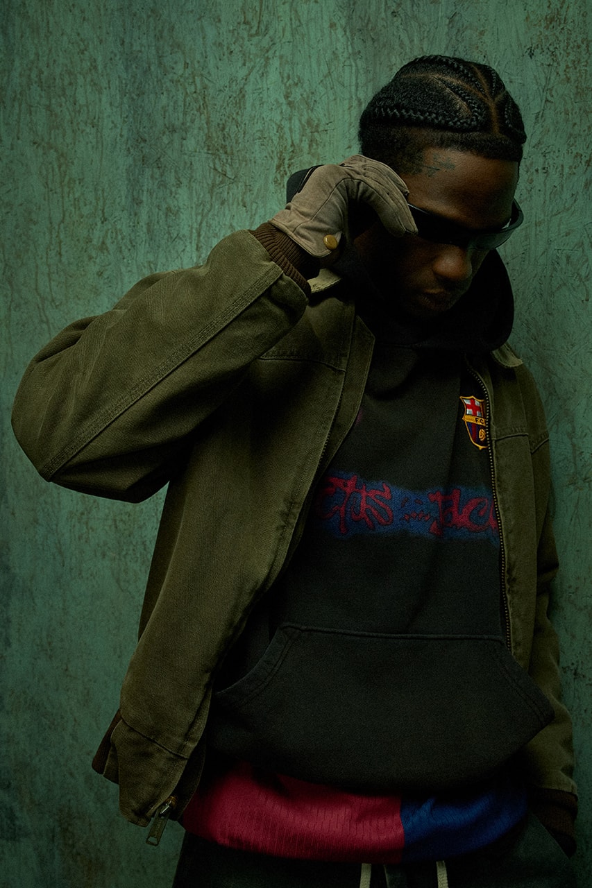 8 Drops You Dont Want to Miss This Week Palace Travis Scott FC Barcelona Kid Cudi Kid WZRD POST ARCHIVE FACTION Stussy Yoshida and Co Satisfy MILER RUNNING