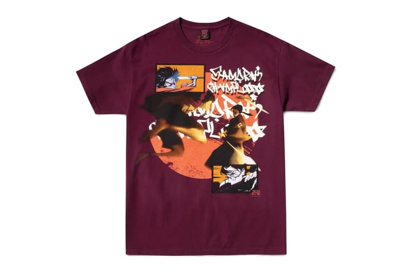 GEEKS RULE x 'Samurai Champloo' T-Shirt Capsule Collaboration Release Info Shinichirō Watanabe anime 