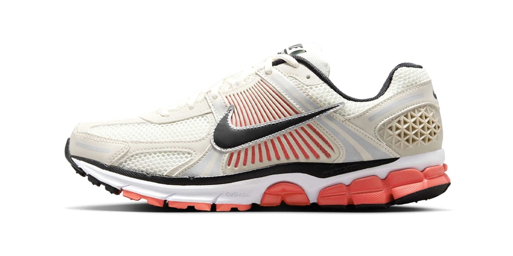 Nike Wraps the Zoom Vomero 5 in "Light Orewood Brown/Crimson"