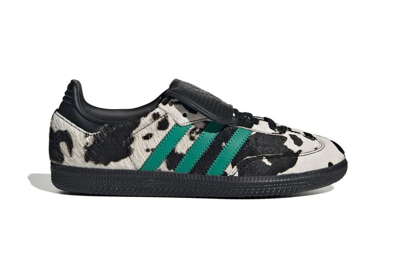adidas Samba “Cow Print” Pack women's only JS3930 JS3931 Release Info 3-stripe gum sole