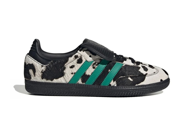 adidas Samba “Cow Print” Pack women's only JS3930 JS3931 Release Info 3-stripe gum sole