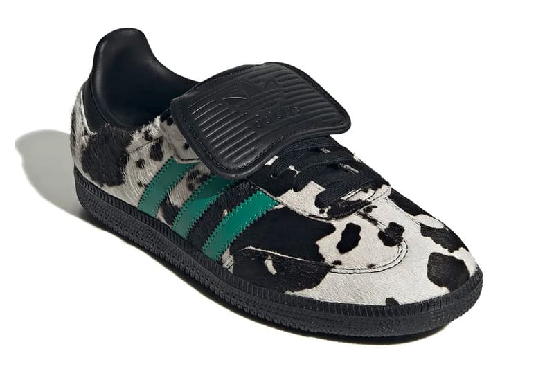 adidas Samba “Cow Print” Pack women's only JS3930 JS3931 Release Info 3-stripe gum sole