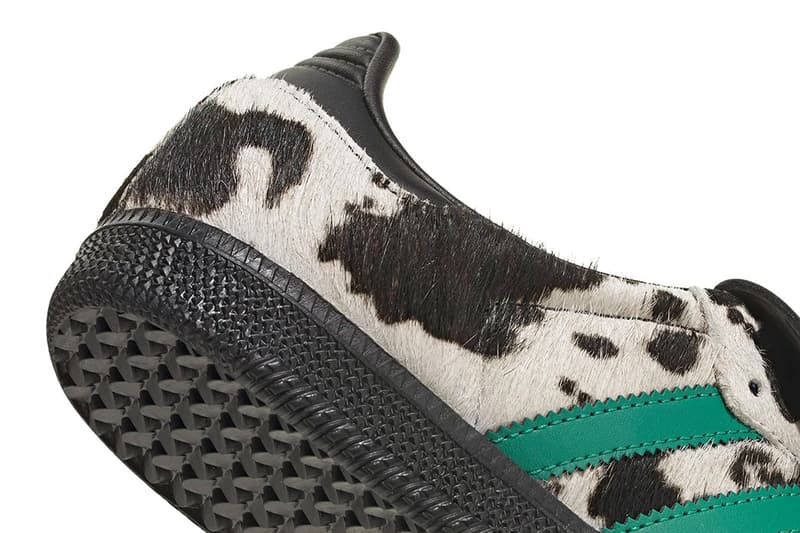 adidas Samba “Cow Print” Pack women's only JS3930 JS3931 Release Info 3-stripe gum sole