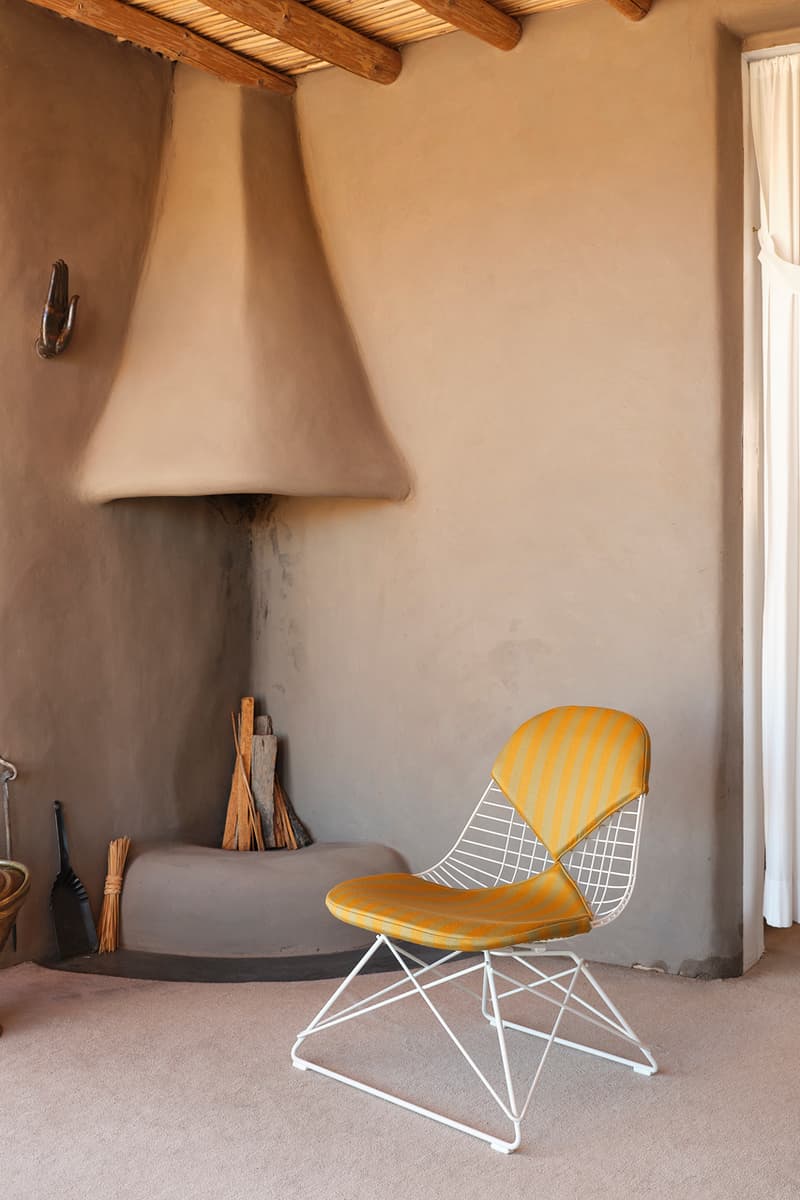 Herman Miller New Mexico Collection Georgia O'Keeffe NYCxDesign Wire Chair Snake Table
