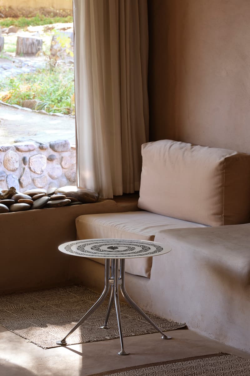 Herman Miller New Mexico Collection Georgia O'Keeffe NYCxDesign Wire Chair Snake Table