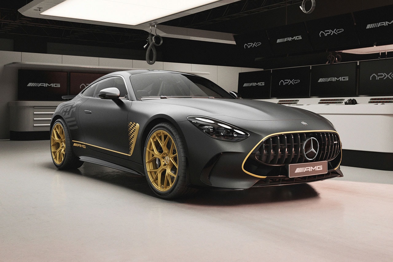 Mercedes AMG GT 63 F1 Movie APXGP Edition Info Brad Pitt Damson Idris Apple