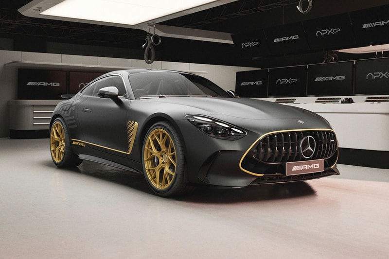 Mercedes AMG GT 63 F1 Movie APXGP Edition Info Brad Pitt Damson Idris Apple