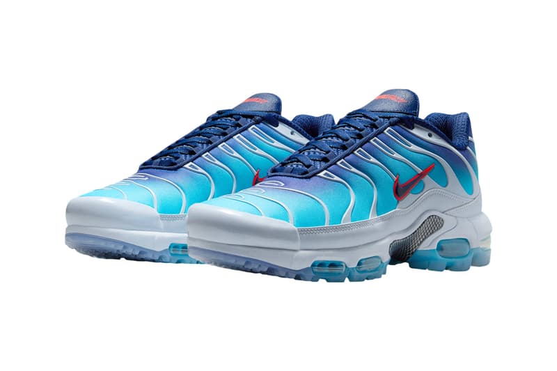 A Sport Hybrid Comes to the Nike Air Max Plus Golf "PGA 2025" Blue Lightning/Deep Night/Football Grey-Blue Void HJ4517-400 Release Info pga championship nascar all-star race north carolina may 19