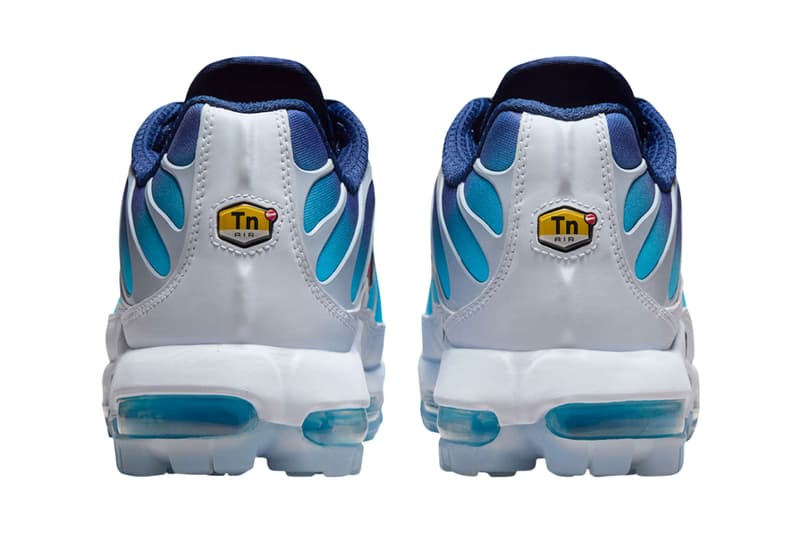 A Sport Hybrid Comes to the Nike Air Max Plus Golf "PGA 2025" Blue Lightning/Deep Night/Football Grey-Blue Void HJ4517-400 Release Info pga championship nascar all-star race north carolina may 19