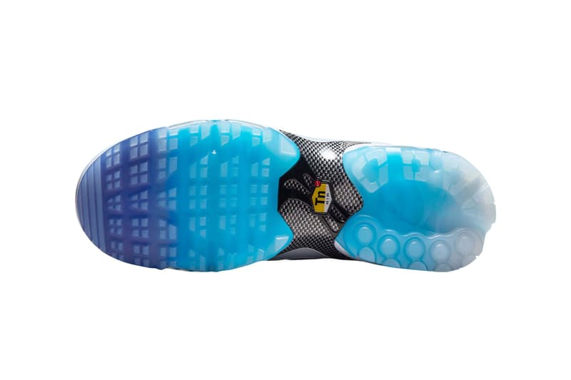 A Sport Hybrid Comes to the Nike Air Max Plus Golf "PGA 2025" Blue Lightning/Deep Night/Football Grey-Blue Void HJ4517-400 Release Info pga championship nascar all-star race north carolina may 19
