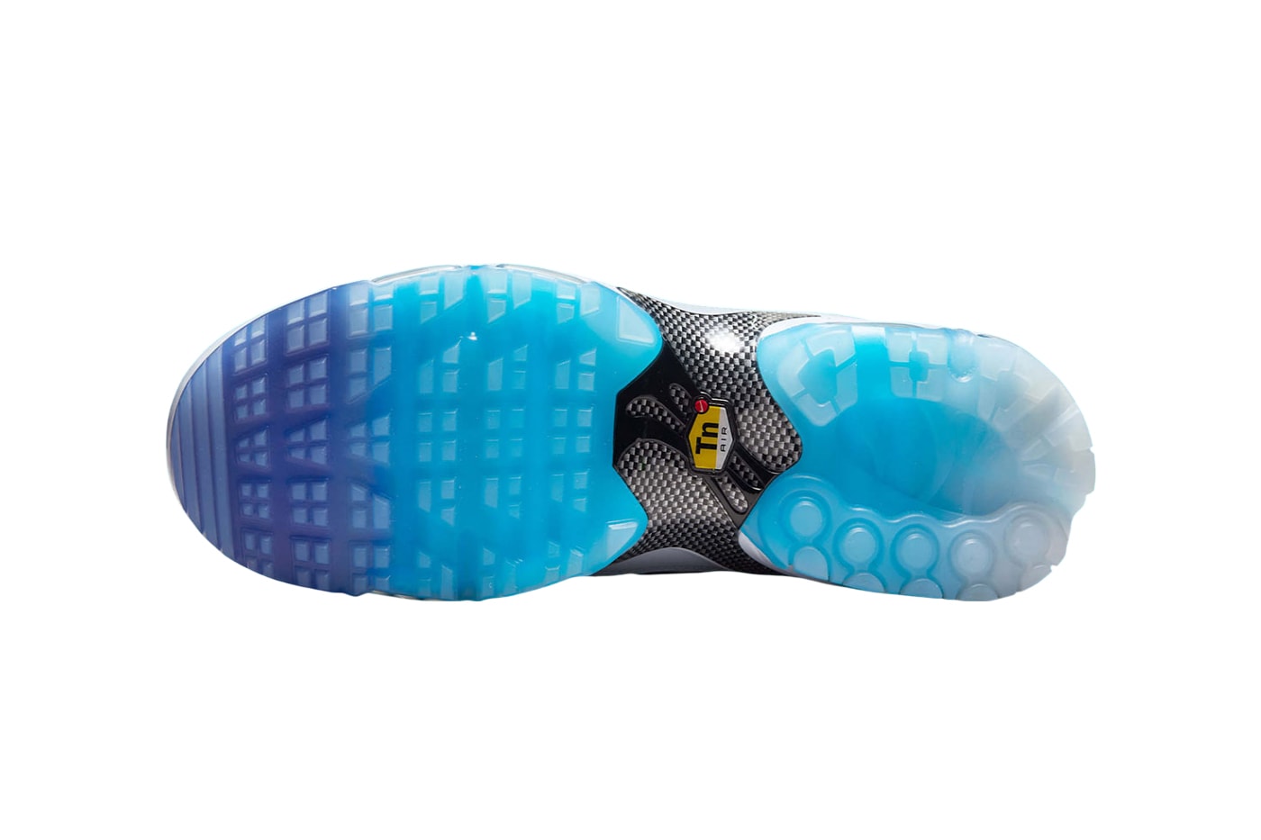 A Sport Hybrid Comes to the Nike Air Max Plus Golf "PGA 2025" Blue Lightning/Deep Night/Football Grey-Blue Void HJ4517-400 Release Info pga championship nascar all-star race north carolina may 19