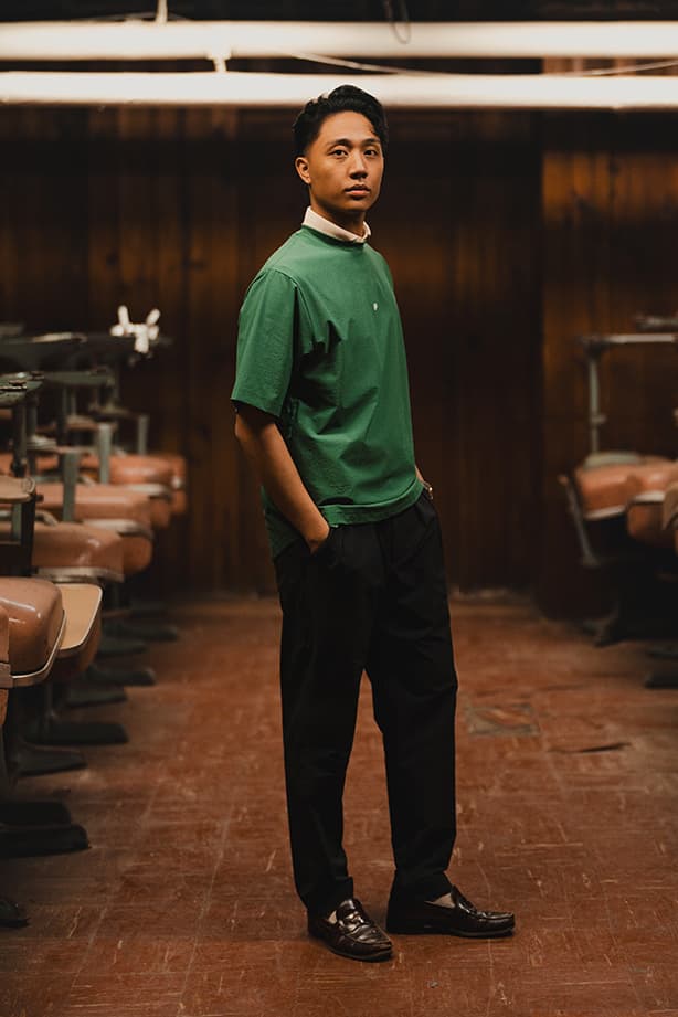 public drop ss25 golf collection polo mock neck swing shirt t blade pleated pants nyc new york city