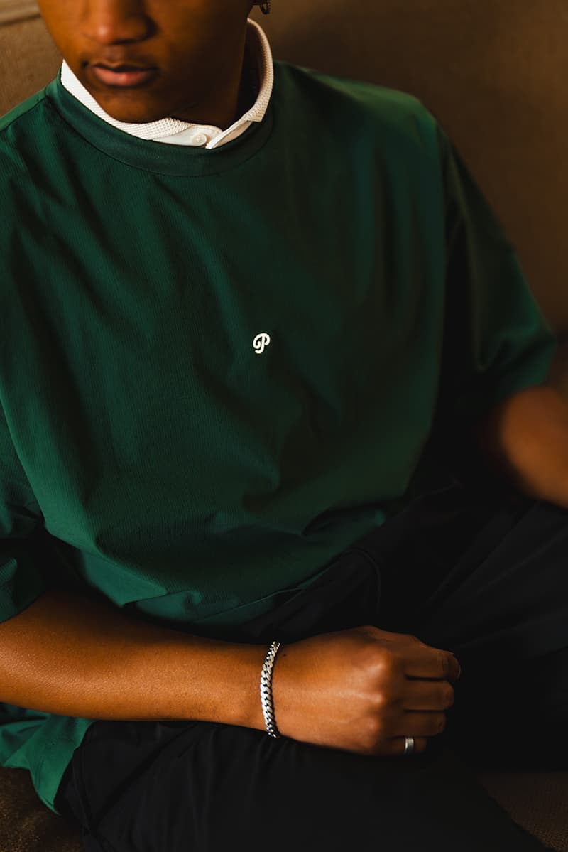 public drop ss25 golf collection polo mock neck swing shirt t blade pleated pants nyc new york city