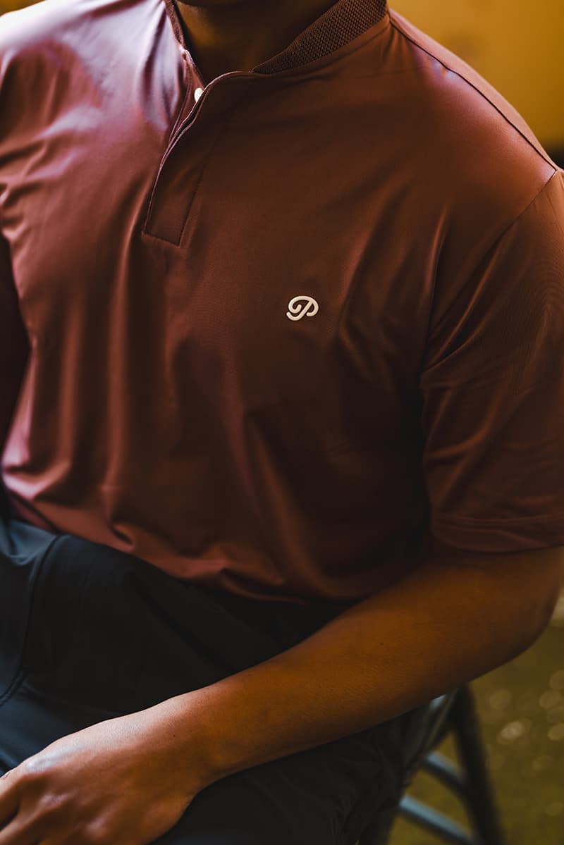 public drop ss25 golf collection polo mock neck swing shirt t blade pleated pants nyc new york city