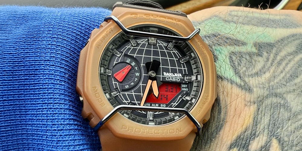 Action Bronson Teases Upcoming BAKLAVA x G-SHOCK GA-2100 Watch Collab