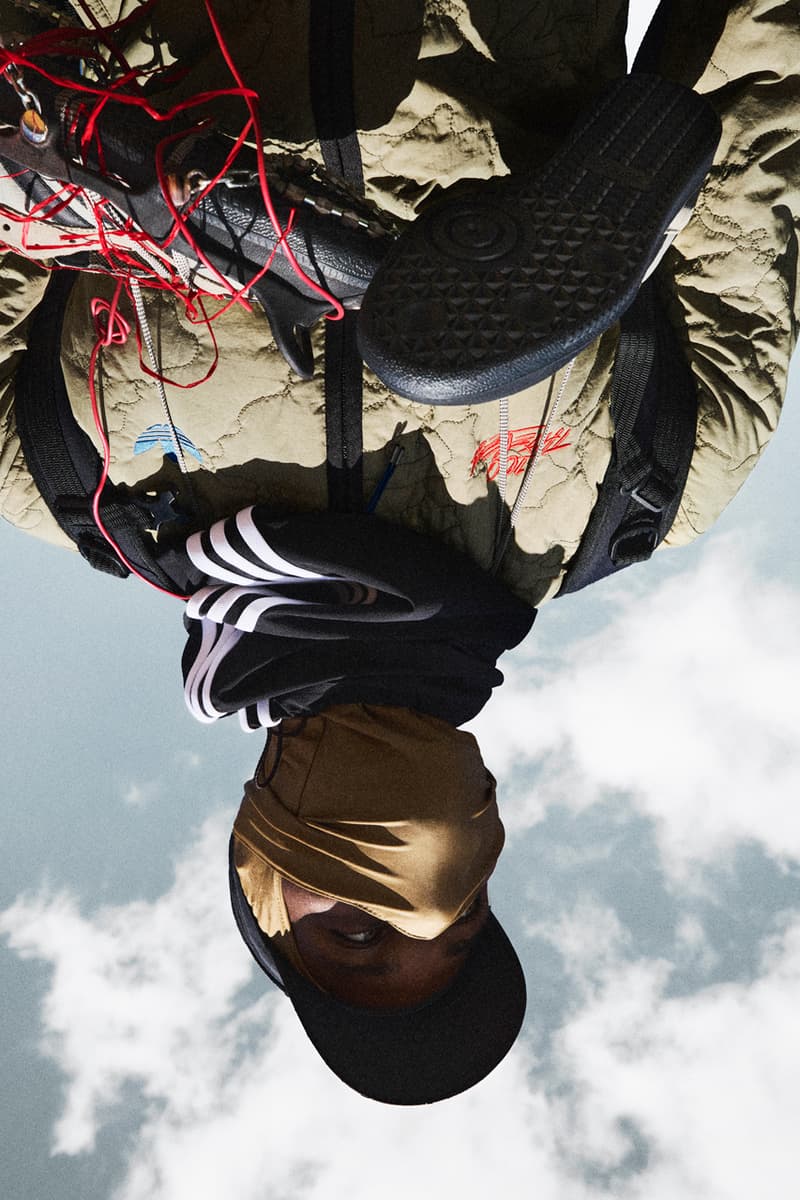 Noah Lyles Leads adidas Originals x 100 Thieves to Victory collab third release info capsule collection lookbook sneaker collaboration adilette slide 100t savage pallos hills sneaker footwear price clothes